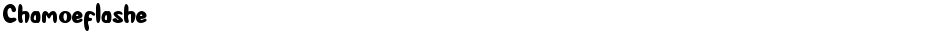 ChamoeflasheDemo