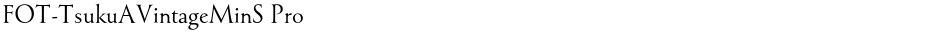 FOT-TsukuAVintageMinS ProDemo