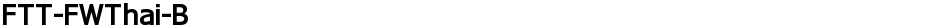 FTT-FWThai-BDemo