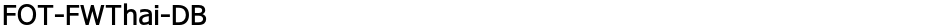 FOT-FWThai-DBDemo