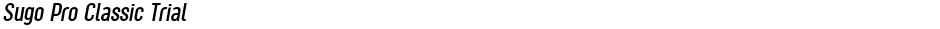 Sugo Pro Classic TrialDemo