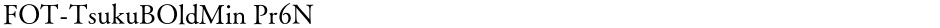 FOT-TsukuBOldMin Pr6NDemo