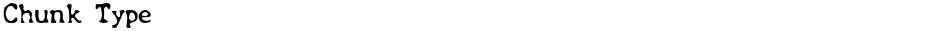 Chunk TypeDemo