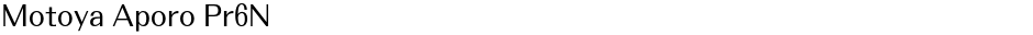 Motoya Aporo Pr6NDemo