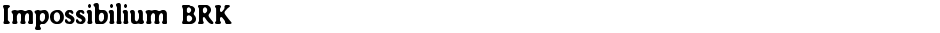 Impossibilium BRKDemo