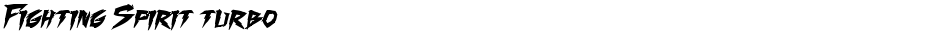 Fighting Spirit turboDemo