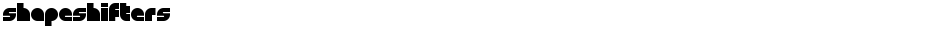 ShapeshiftersDemo
