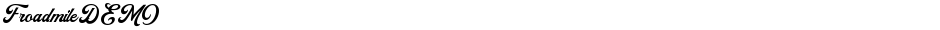 FroadmileDEMODemo