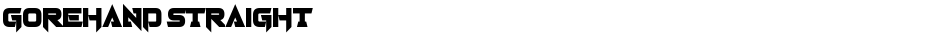 Gorehand StraightDemo