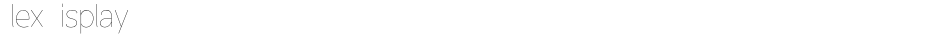 Flex DisplayDemo