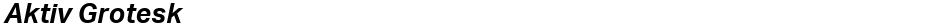 Aktiv GroteskDemo