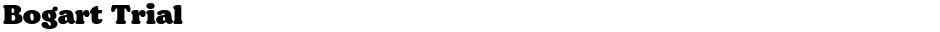 Bogart TrialDemo