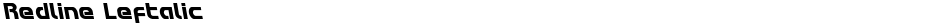 Redline LeftalicDemo