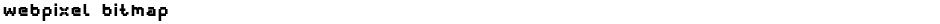 webpixel bitmapDemo