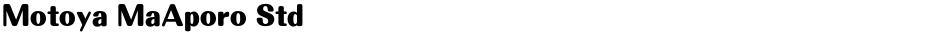 Motoya MaAporo StdDemo