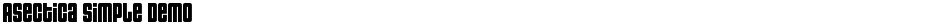 Asectica Simple DemoDemo