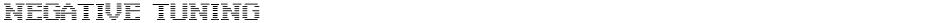 Negative TuningDemo