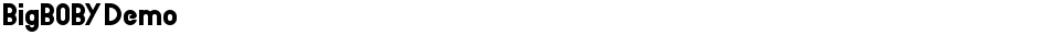 BigBOBY DemoDemo