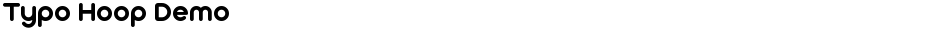 Typo Hoop DemoDemo