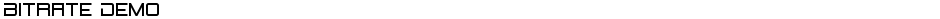 Bitrate DemoDemo