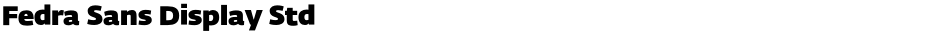 Fedra Sans Display StdDemo