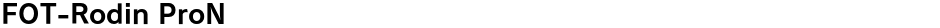 FOT-Rodin ProNDemo