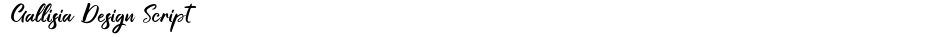  Gallisia Design Script Demo
