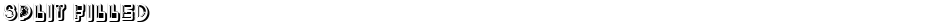 Split FilledDemo