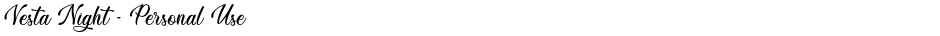Vesta Night - Personal UseDemo