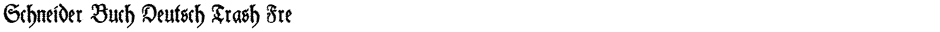 Schneider Buch Deutsch Trash FreeDemo
