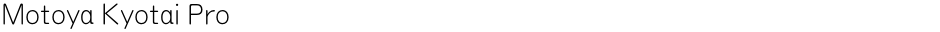Motoya Kyotai ProDemo