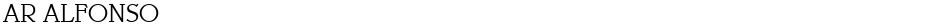 AR ALFONSODemo