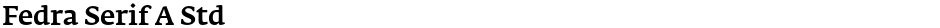 Fedra Serif A StdDemo