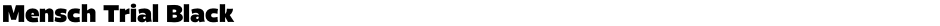 Mensch Trial BlackDemo