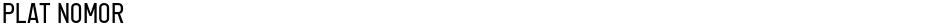 Plat NomorDemo
