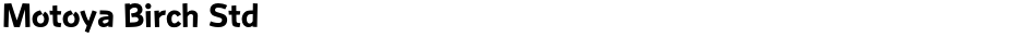 Motoya Birch StdDemo