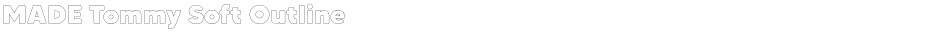 MADE Tommy Soft OutlineDemo