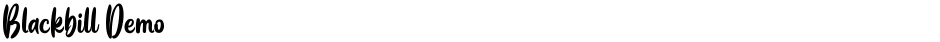 Blackbill DemoDemo