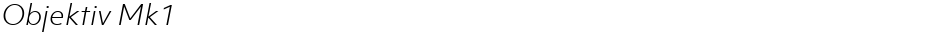 Objektiv Mk1Demo