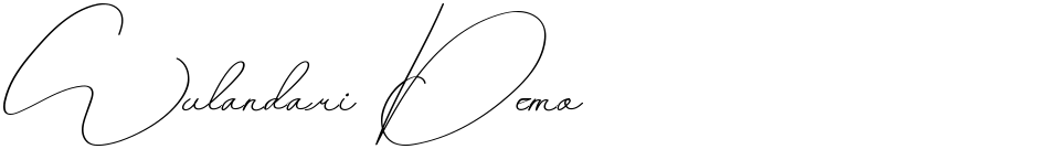 Wulandari DemoDemo