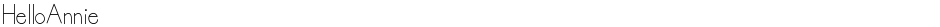 HelloAnnieDemo