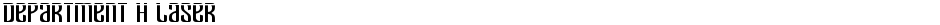 Department H LaserDemo