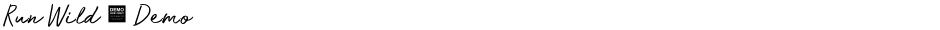 Run Wild - DemoDemo