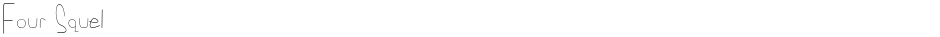 Four SquelDemo