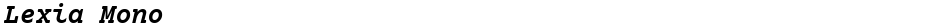 Lexia MonoDemo