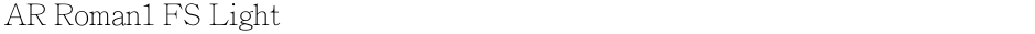 AR Roman1 FS LightDemo