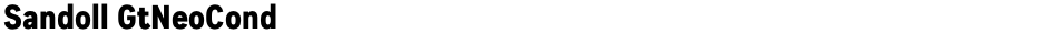 Sandoll GtNeoCondDemo