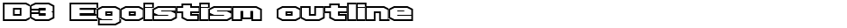 D3 Egoistism outlineDemo