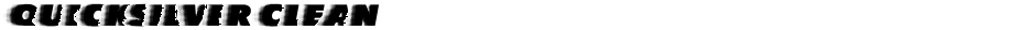 QUICKSILVER CLEANDemo
