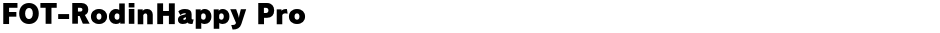 FOT-RodinHappy ProDemo